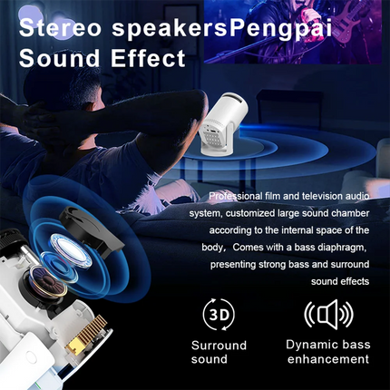 Smart WiFi6 HD Mini Projector