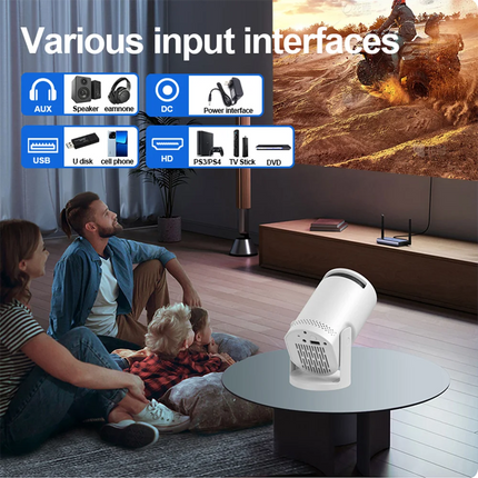 Smart WiFi6 HD Mini Projector