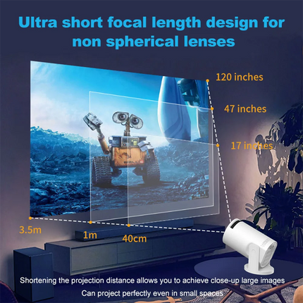 Smart WiFi6 HD Mini Projector