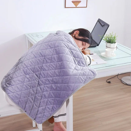 Portable USB Heated Blanket – Instant Warmth for Home, Office & Travel
