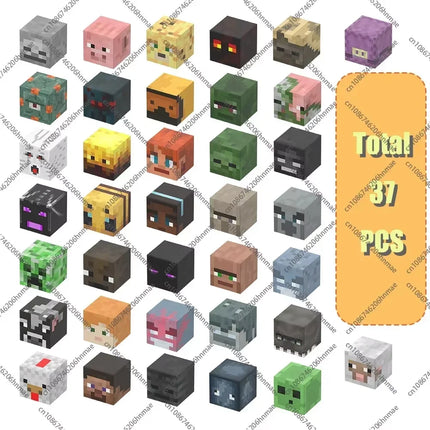 PixelCraft Magnet Set