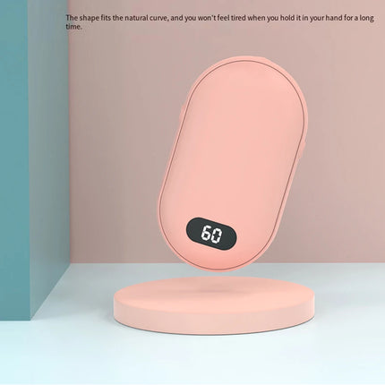 Rechargeable Hand Warmer – Double-Sided Heating with 2 Temperature Levels