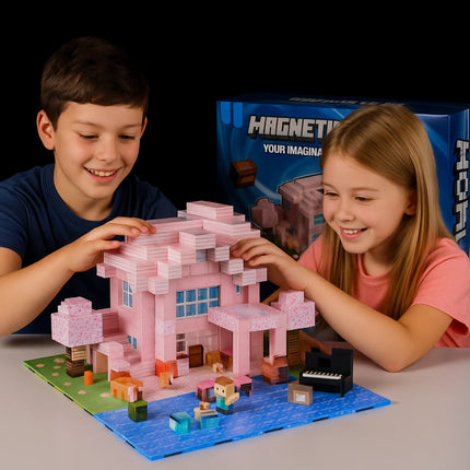 PixelCraft Magnet Set