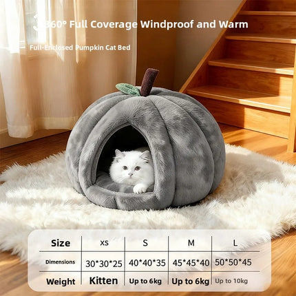 Winter Pet Nest – Cozy Mongolian Tent-Style House for Small & Medium Pets