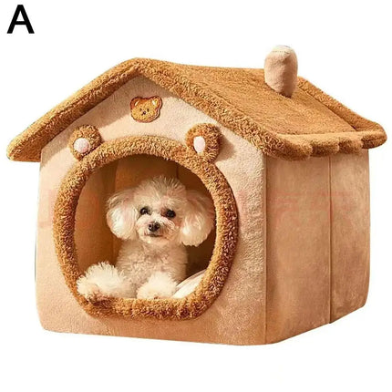 Cozy Pet Warm House – Soft Winter Bed for Cats & Dogs