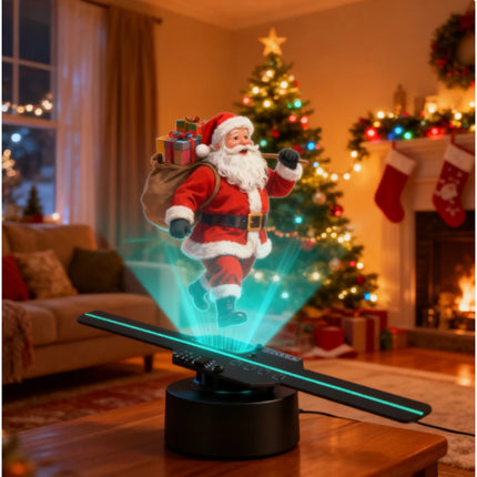 3D Hologram Fan Projector – HD LED Floating 3D Display