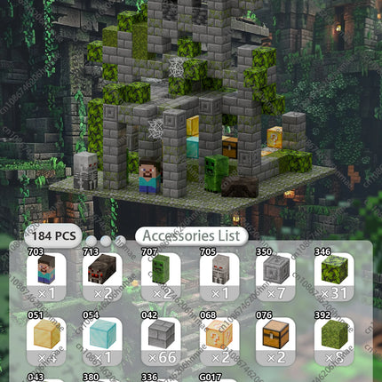 PixelCraft Magnet Set