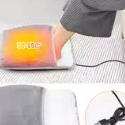 USB Plush Foot Warmer – Electric Heated Pad for Cozy Winter Comfort