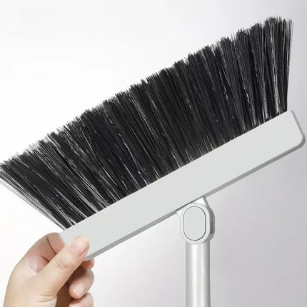 3-in-1 Foldable Broom Set – Soft Bristle Non-Stick Broom & Dustpan