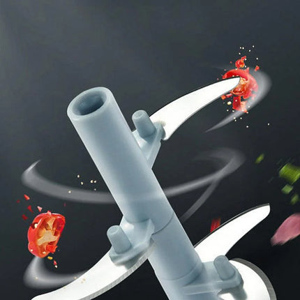 Manual Meat & Garlic Mincer – 500/900ML Hand Crank Vegetable Chopper