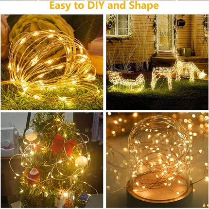 Magical LED curtain lights for cozy holiday and party décor! ✨🎄