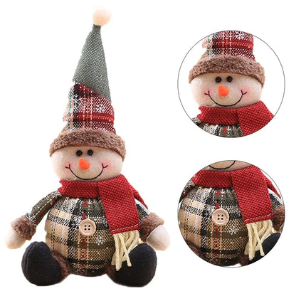 Christmas Santa Doll – Festive Home Decor & Table Ornament for Xmas