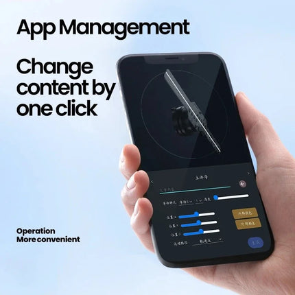 3D Hologram Fan Projector – HD LED Floating 3D Display